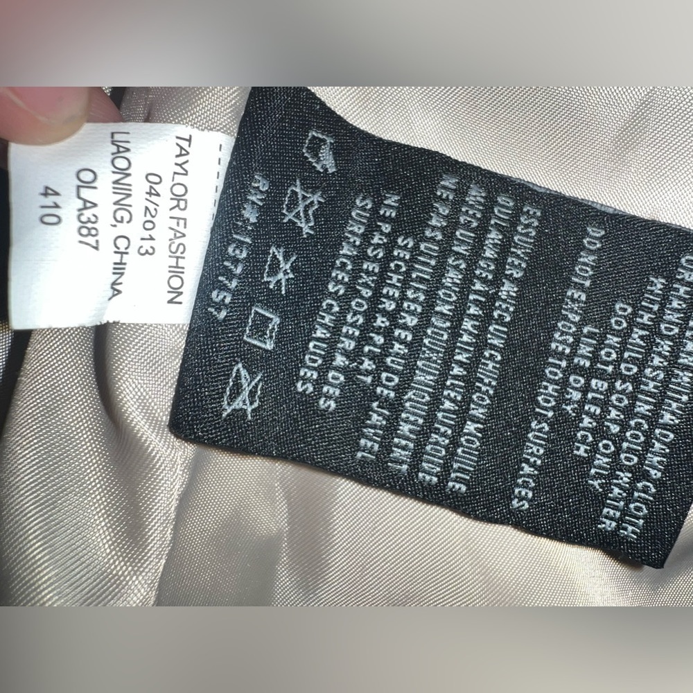 STEVE MADDEN leather jacket stylish light pink jacket medium. Zippers. Cute - Picture 10 of 16